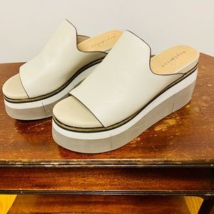 Naked Feet wedges.  Size 8. Worn 5 times, with thin socks on.